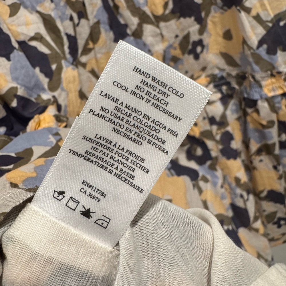 Rails Caralyn Dress Medium Mod Floral EUC - Picture 6 of 12